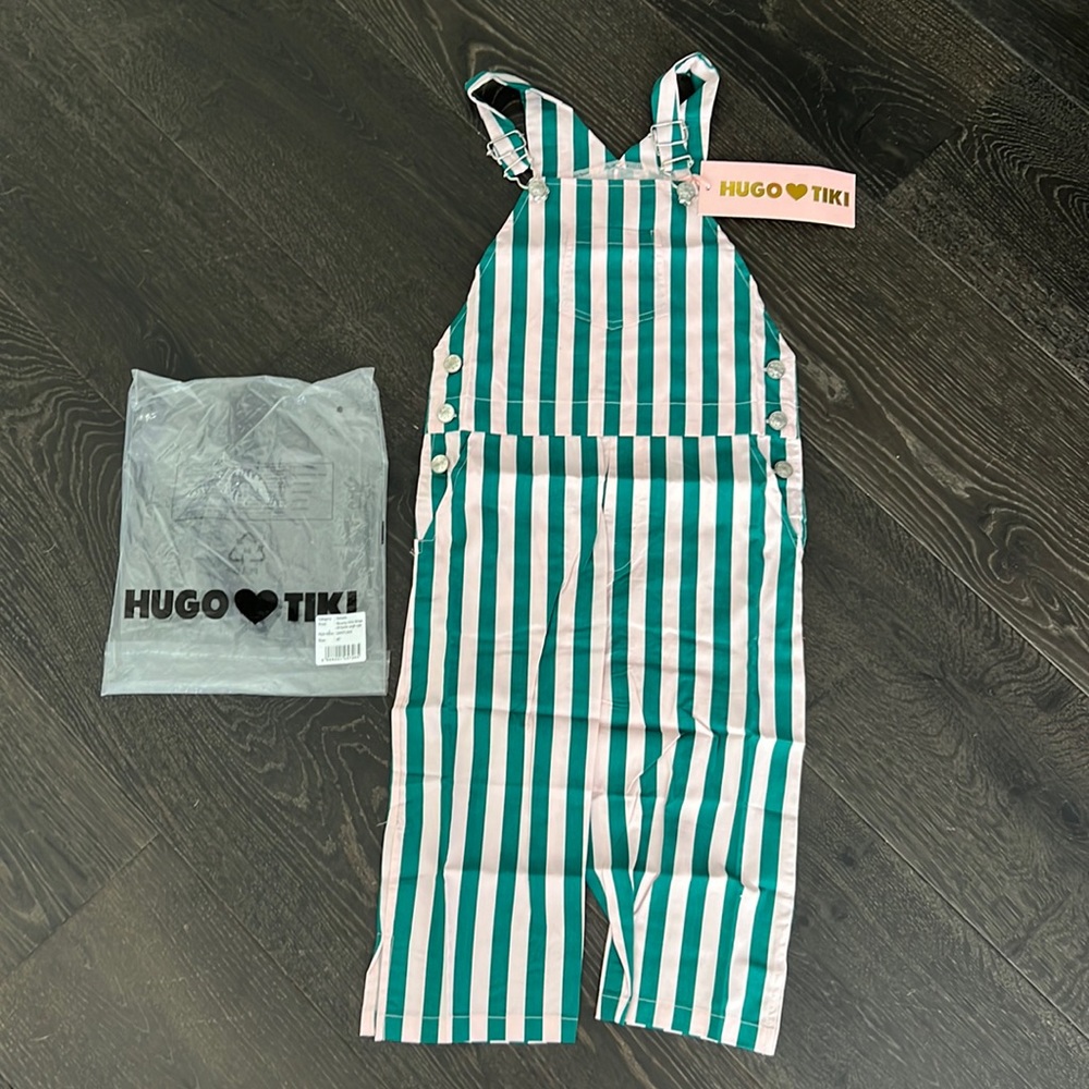New in bag Hugo Loves Tiki light weight fabric overall 8T